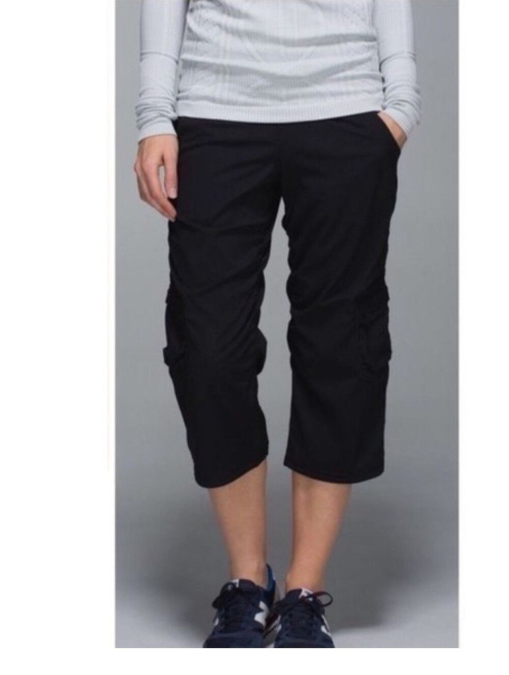 lululemon athletica Black Dance Studio Capri Pants